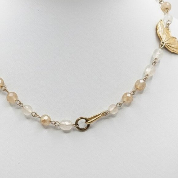 Vintage Multi Strand Gold Coin Necklace Stamped Japan - Picture 5 of 7